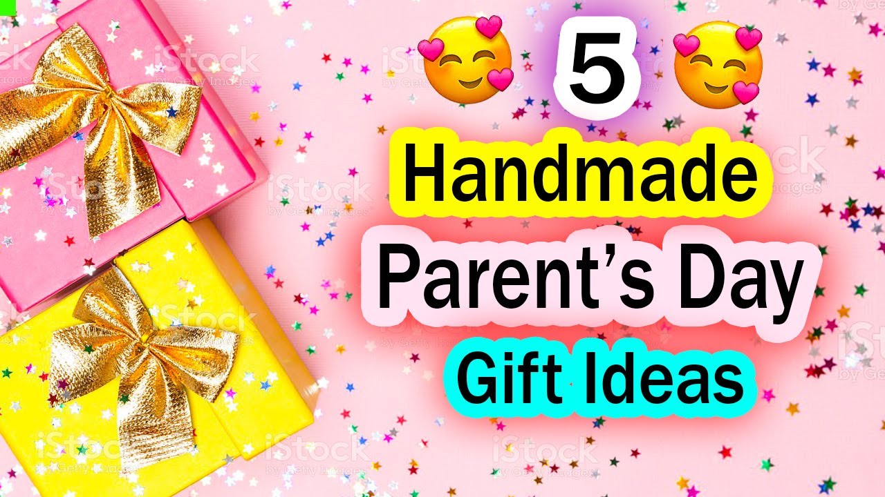 5 Best DIY Parent's Day Gift Ideas| 