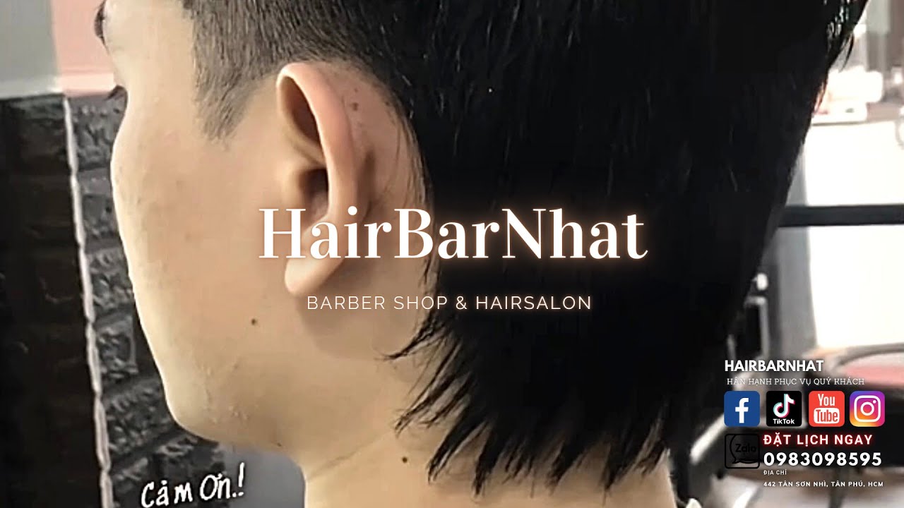 HAIRBARNHAT-Tóc Mullet Nam 2021 cắt gáy sao cho đẹp. | Tóm tắt những tài liệu liên quan đến gáy tóc nam đầy đủ