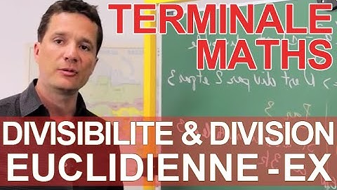 Divisibilité et division euclidienne - Exercice - MATHS - TS Spé Maths - Les Bons Profs