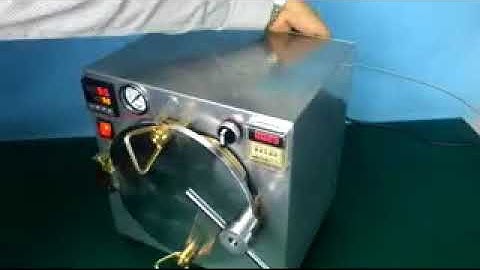 Autoclave OCA Adhesive Sticker LCD Bubble Remove Machine operation video