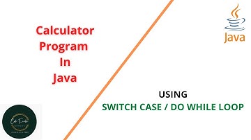 Calculator in java using switch case | Calculator java program in java | Code eureka