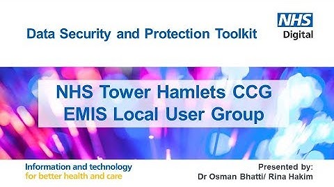 Data Security and Protection Toolkit