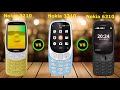 Nokia 3210 VS Nokia 3310 VS Nokia 6310 Full Compare Video 