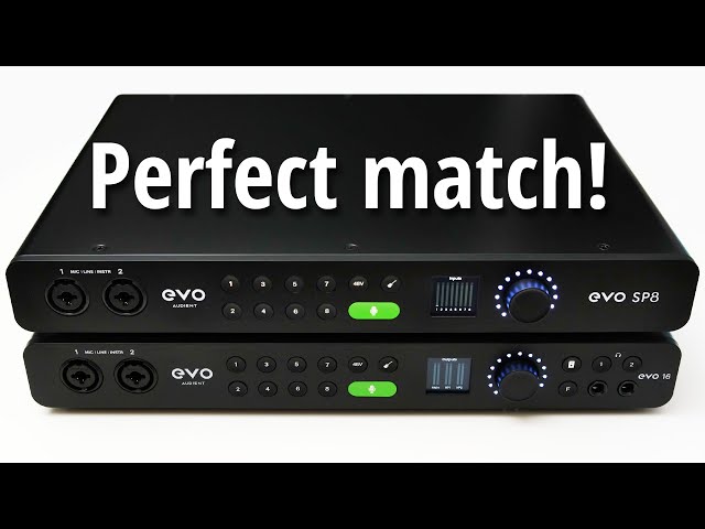 Audient EVO 16 and SP8 – USB Audio Interface and Mic Preamp Review (Smart Gain) class=