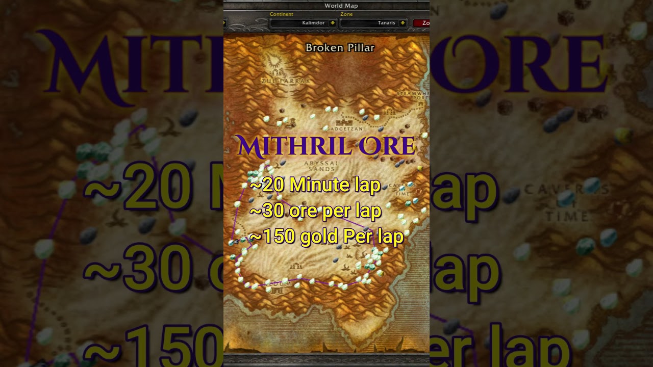 Mithril Ore Route taranis  