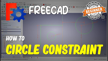 Freecad How To Circle Constraint