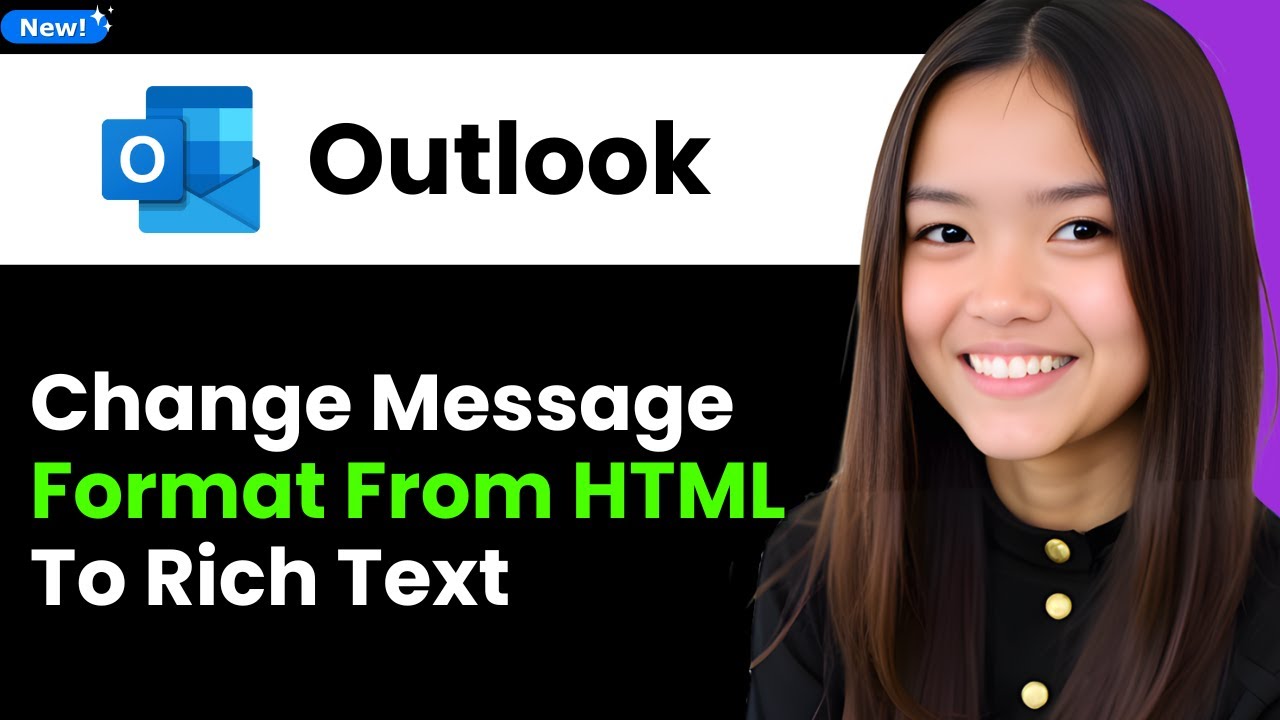 How to Change Message Format From HTML to Rich Text or Plain Text in ...