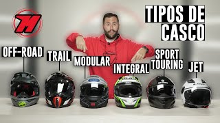 TYPES of MOTORCYCLE HELMETS. Characteristics, and price. 🧐🚨 - YouTube