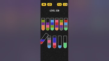 Water Sort Puzzle Level 538 Walkthrough Solution Android/iOS 💦