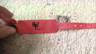 Harry Potter Signed Deathly Hallows Book Premiere Ticket Wristband and Limited Edition Magazine