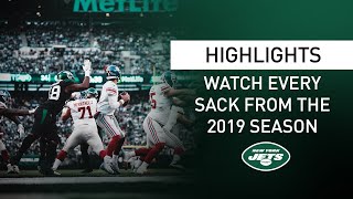 Every Sack From The 2019 Season New York Jets Nfl