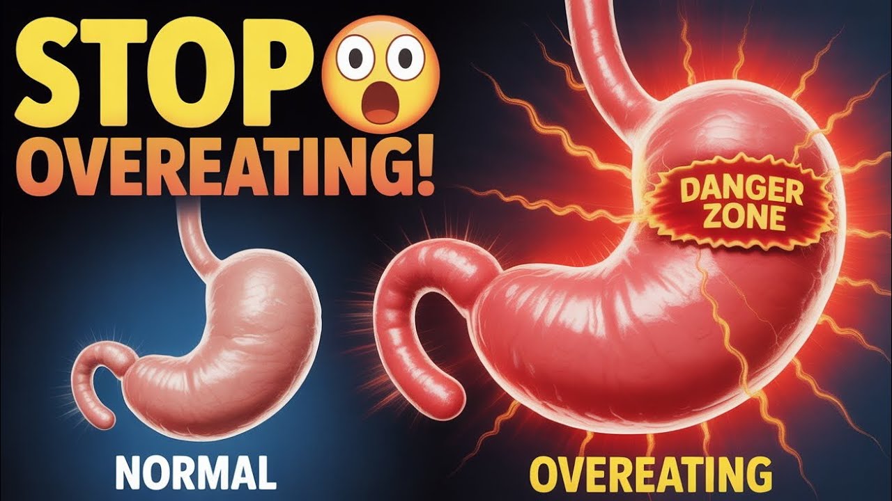 Stomuch Exploding What Happens to Your Stomach When You Overeat - YouTube
