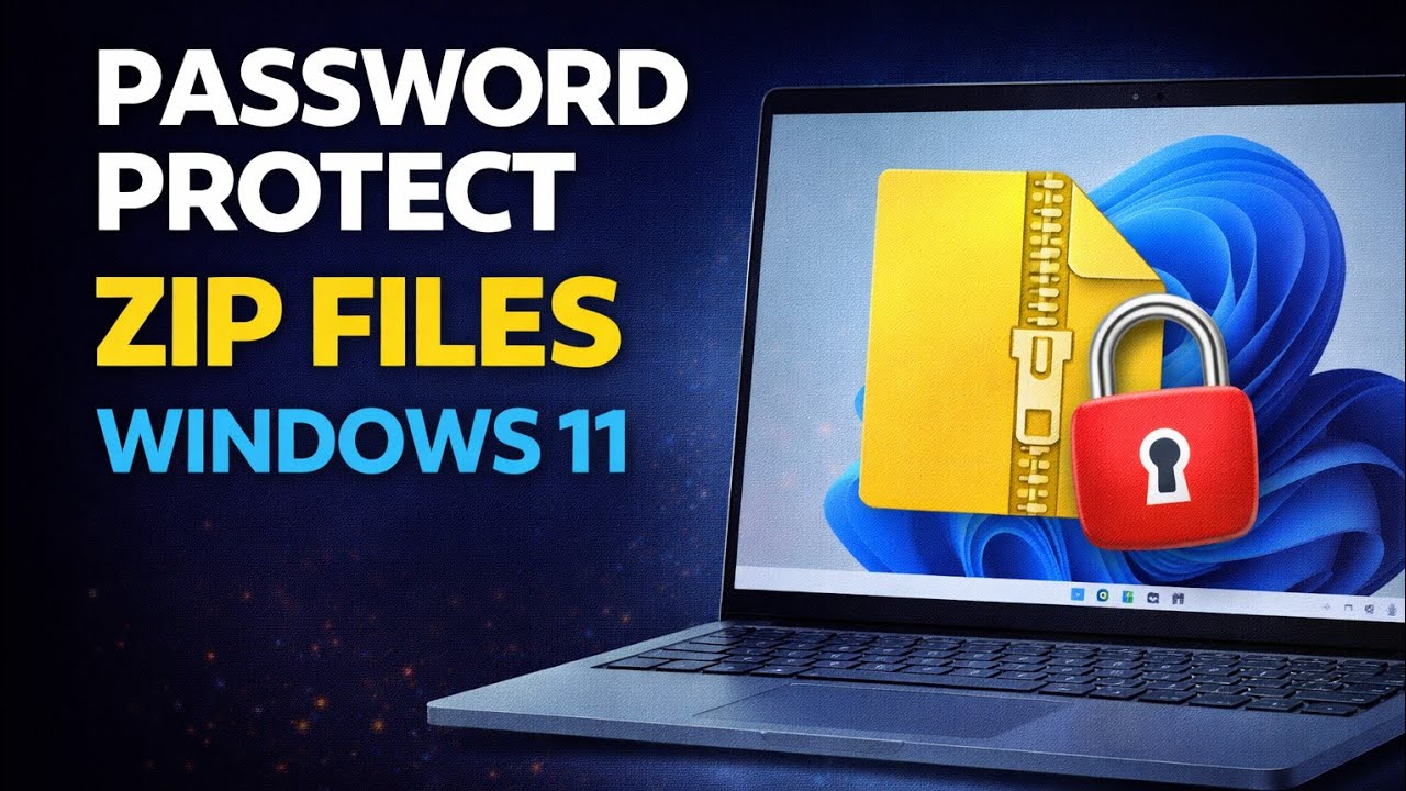 Как защитить ZIP-файлы паролем в Windows 11 (краткое руководство)