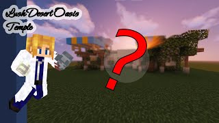 CONSTRUCTING A DESERT OASIS || Minecraft Tutorial || Building With LordVenom77