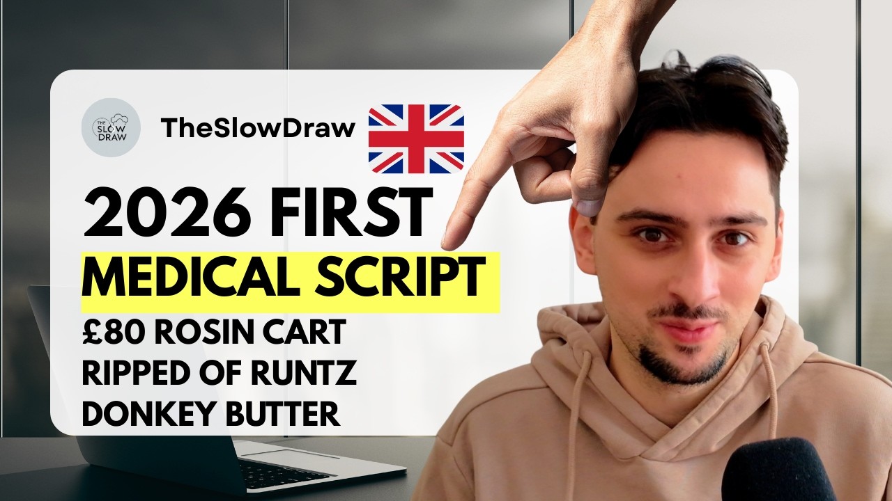 Will The Clearleaf GMO Rosin Cart be worth £80? First Script of 2026