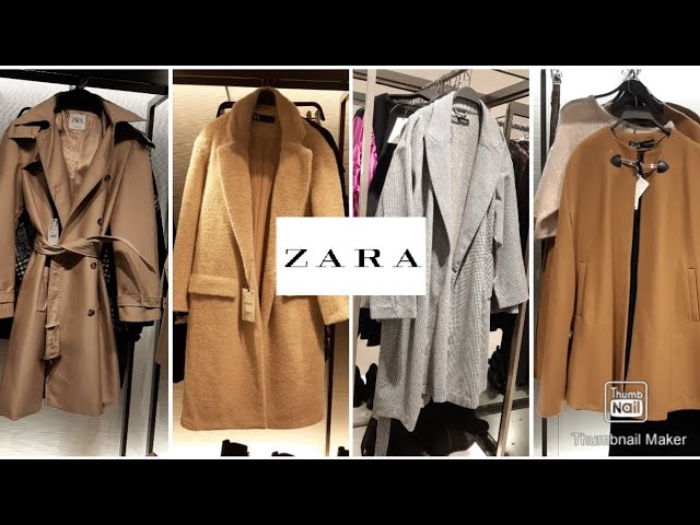 manteau nouvelle collection zara