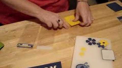 Quickutz dies in a CuttleKid machine