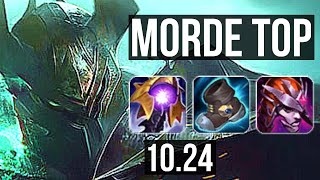 MORDEKAISER vs TEEMO (TOP) | Quadra, Godlike | EUW Diamond | v10.24