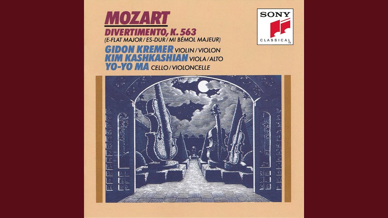 Divertimento in E-Flat Major, K. 563: I. Allegro - YouTube