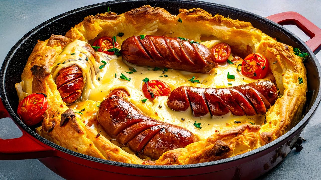 Versuchen Sie, Bockwurst auf diese Weise zu braten❗ Schnell und lecker!