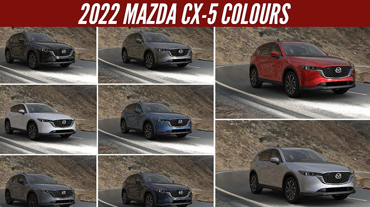 Color options colour chart mazda cx-30 colors