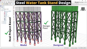 Design of 9 meters Water Tank in Protastructure.