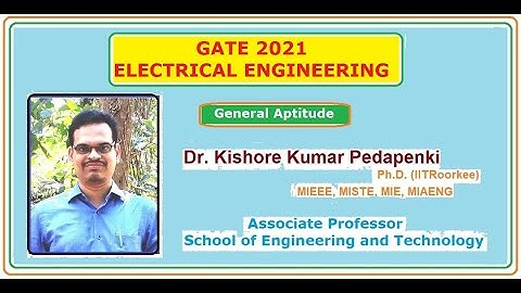 GATE 2021 EE General Aptitude Solutions (Memory Based)