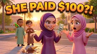 Rania Paid $100 for Ice Cream! | Musa & Amina Episode | Islamic Cartoon
