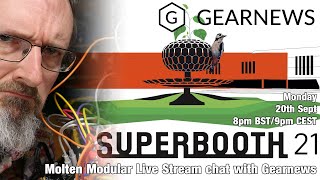 Superbooth 2021 Live Stream Molten Chat Special with guests - Gearnews!