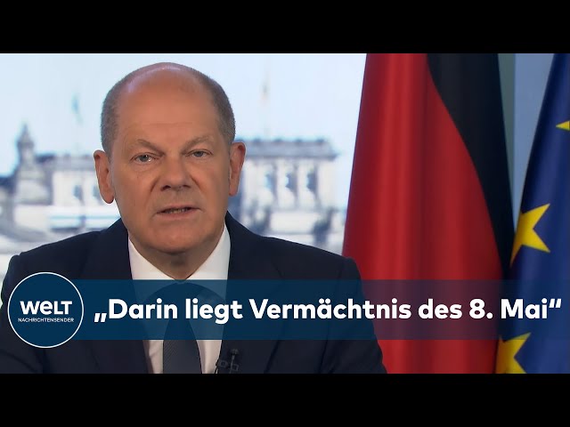 aktuell - Rede von Bundeskanzler Olaf Scholz