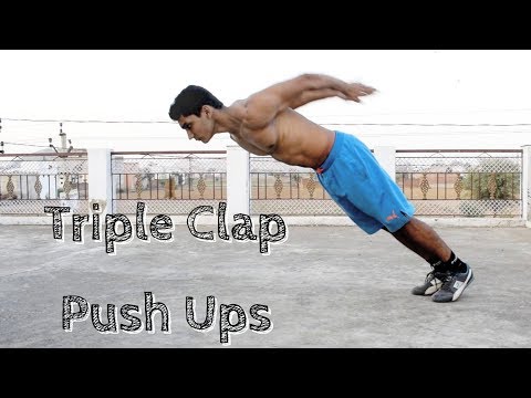 Como fazer Flexões com Três Palmadas | Vikas Choudhary