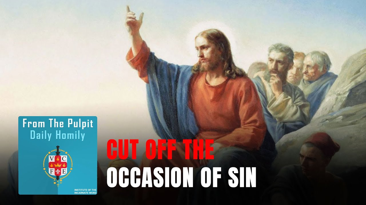 Daily IVE Homilies, February 27, 2025 - Cut Off the Occasion of Sin