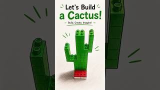 Let’s Build a LEGO Cactus 🌵 | Satisfying Mini Build #shorts