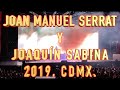 SERRAT Y SABINA. CDMX 2019. 1 de 2