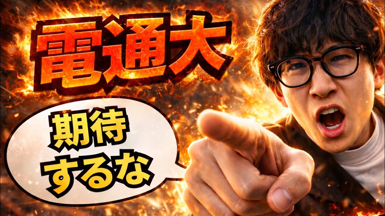 【警告】電気通信大学で彼女はできません