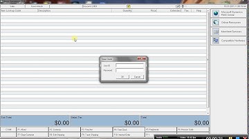 How to use the Timeclock in the Microsoft Dynamics RMS Point of Sale Software