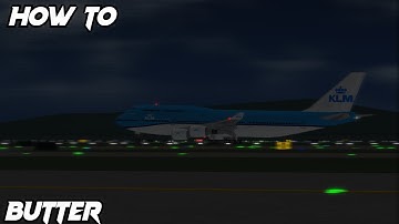 How to land SMOOTHLY in FlightLine(Roblox)