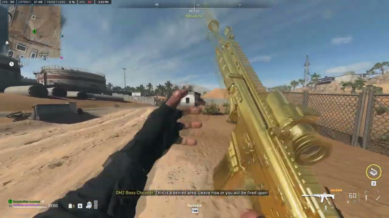 ROHAN OIL SOUTH GUARD SHACK KEY MW2 DMZ Location