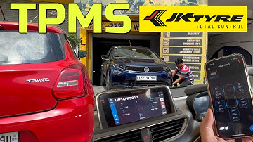 TPMS - JK Smart Tyre - on Tata Altroz & Swift