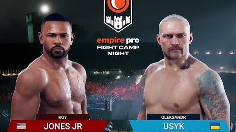 Undisputed! Heavyweight Bout. Roy Jones Jr vs Oleksandr Usyk. Just had to work the body. BoxerTrix