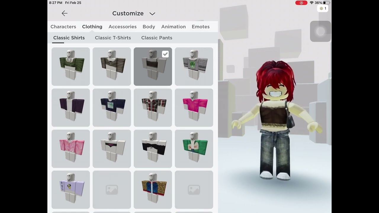 ROBLOX 800 ROBUX SLENDER SHOPPING SPREE😘🏃‍♂️ 