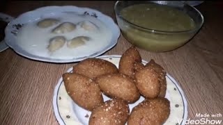 طريقة عمل الكبة (بدون لحمة) وبحشوة الدجاج طبخ سبسكرايب youtube يوتيوب كبة طريقتي cooking