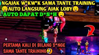 TANTE TRAINING🤤 D*S*HNYA BIKIN KETAGIHAN 🤤