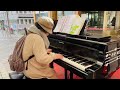 【Street Piano】八代亜紀 愛の終着駅 #ストリートピアノ弾いてみた #ピアノ #ストリートピアノ