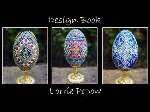 Patterns For Ukrainian Style Easter Eggs Pysanka Pysanky By Lorrie Popow