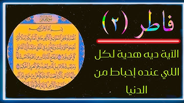 أبسط شرح للآية رقم (2) من سورة فاطر | الآية ديه هدية لكل اللي عنده إحباط من الدنيا ♦️