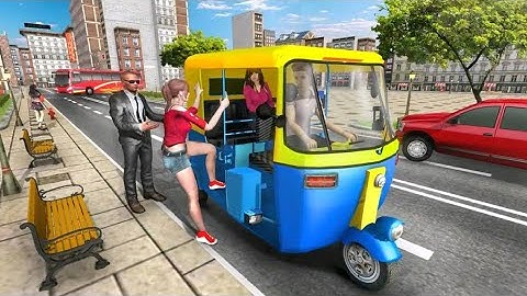 Modern Tuk Tuk Auto Rickshaw free driving Android game play #11