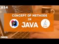 Concept of Methods | Java Tutorial For Beginners | #14