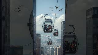 What If All Public Transport Was Transparent? Surreal Short Film Series