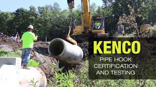 Certification and Testing of the Pipe Hook - Kenco